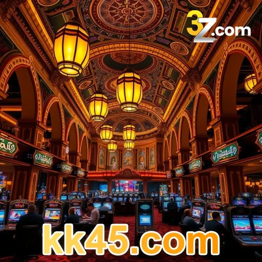 Entretenimento Estrondoso no Cassino do kk45.com